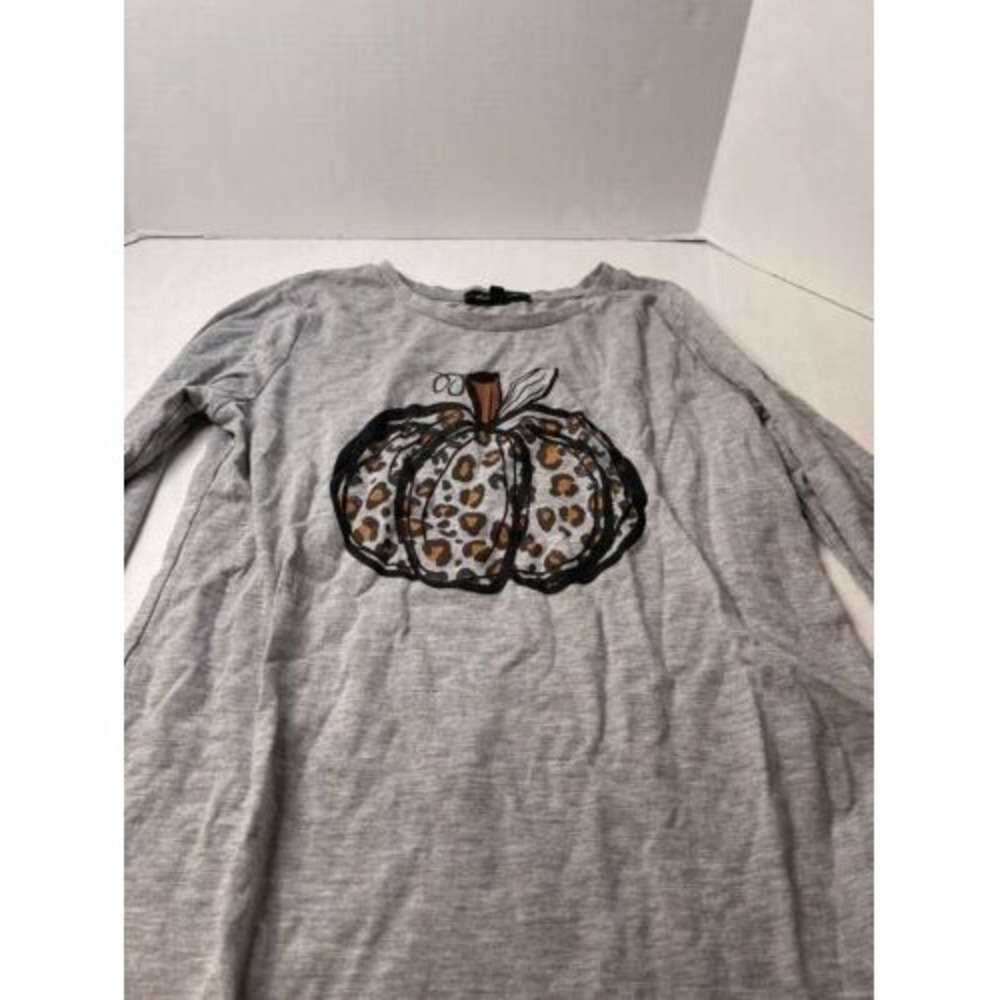 State of Mine Pumpkin Ladies Harvest Top Grey SMALL